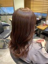ヘアリゾート粋 トゥジュ 池袋東口店(tujuh)&nbsp;ロングレイヤー/レッドブラウン/艶髪