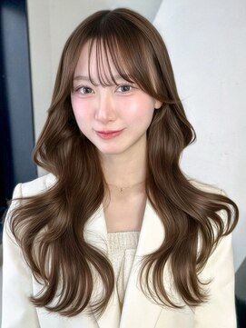 アイティーバイアルバム 下北沢店(IT by ALBUM) ベージュ韓国ヘア顔周りレイヤー_F1582