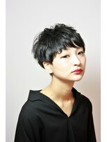 ヘア デザイン リスク(HAIR DESIGN RISK)&nbsp;【RISK 高橋勇太】三鷹 カットが上手い 黒髪ベリーショート