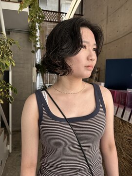 ニーム 栄(nimes) ニュアンスボブパーマ