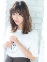 カノン(canon) 【canon 下北沢】透明感×グレージュミディアム