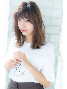 カノン(canon) 【canon 下北沢】透明感×グレージュミディアム