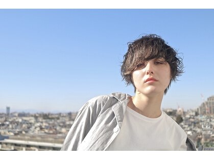 ブルー ヘアーアンドアイラッシュ(Blue hair&eyelash)の写真