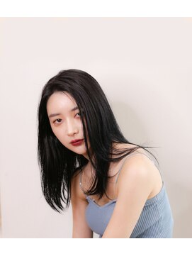 エメ 中崎町(eme) 【eme梅田/中崎町】髪質改善小顔☆ネイビーカラーロング