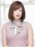 【VIALA 自由が丘】ナチュラルボブ×ストレート
