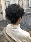 メンズスパイラルパーマ