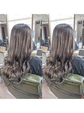 ヘアーサロン リバース(Hair Salon Rebirth) 【防府/Rebirth】グレー系グラデーション