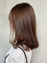 アイティーバイアルバム 藤沢店(IT by ALBUM)&nbsp;グレージュミディ_カーキグレージュマッシュショート_ba300261