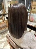 白髪ぼかしハイライト☆簡単スタイリング