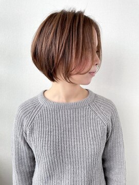 トータルビューティーハウス フラップ ミチ 野田店(total beauty house flap MICHI) 【flap MICHI島田和也】大人可愛いショートボブ