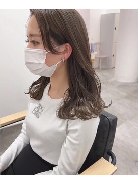 ガーランドウメダ(Garland umeda) アディクシーカラー＿グレーベージュ＿0008135