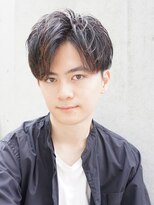 マイロ(mailo)&nbsp;アップバング×ツーブロックマッシュ×ニュアンスパーマ