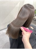  髪質改善/グレージュ/透明感カラー/ナチュラル/