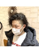ロン毛男子のツイストスパイラル
