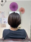 大人ショートボブ