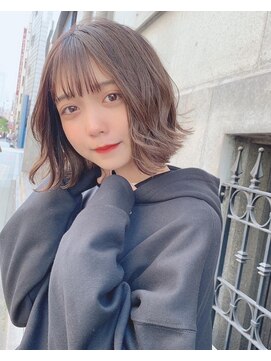 サンド 鹿児島中央(sand) @sei___sand切りっぱなしボブ/ボブ/鹿児島中央駅