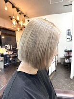 栗原,切りっぱなしボブ,エアリーロング,美髪,ピンクブラウンa64
