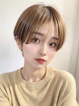 ノイズオオサカ 梅田店(NOISM OSAKA) 大人可愛い20代30代40代丸みベリーショート◎