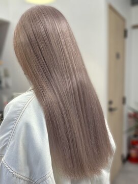 アースモード 亀戸店(EARTH Mode) 大人可愛い大人美人くすみカラーアッシュグレーベージュ