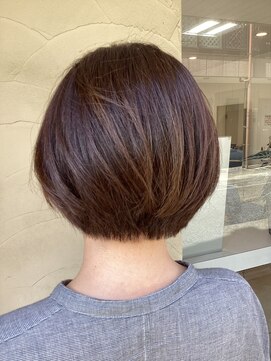 チャオ(CIAO) マットブラウンショートグラボブ