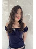 ハイライトショートヘアダブルカラーレイヤーカットオージュア