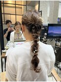 編みおろしスタイル♪
