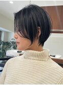 大人可愛い30代40代50代ボブ/ショートカット/白髪染め白髪ぼかし