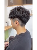 実はパーマも得意なんです。スペインカールで男前アップ！