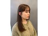 【SHIHO限定】顔まわりカット+カラー+5step集中ケア