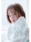 30代40代大人可愛い髪質改善カラーラベンダーグレージュ透明感