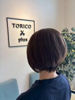 トリコ プラス 本八幡店(TORICO plus)&nbsp;丸みショートボブ
