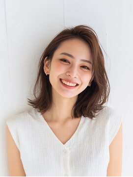 e.m.a プレミアムビューティーサロン 栄駅店(e.m.a PREMIUM BEAUTY SALON) レイヤーカット/イメチェン/外ハネボブ/美髪/ワイドバング/髪型