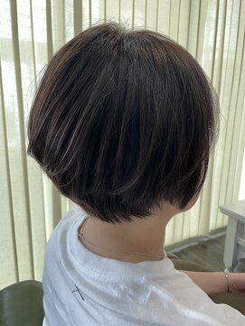 ルッカランス 経堂店(Lucca Lance) お手入れ簡単なショートボブ