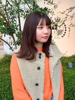リリー(Rilie)&nbsp;セミロング/顔まわりレイヤー/似合わせカット/髪質改善/艶髪