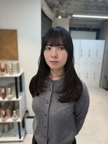 ザシェノンウメダ(THA CHAINON UMEDA) 心斎橋/着物ヘア/大人ガーリー/ダークアッシュ/似合わせカット