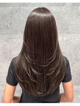 バランス 原宿 表参道(balance) シアーグレージュ×レイヤーカット