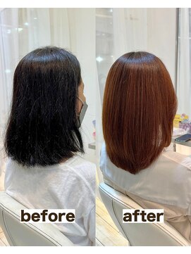 シゲ 自由が丘店(SHIGE) 白髪染めも髪質改善カラーでマイナス10歳40代50代白髪ぼかし美髪