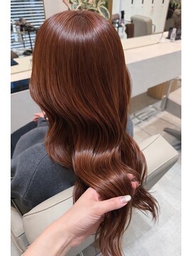 ブラッジ 恵比寿(Bright) ツヤ感たっぷりオレンジカラー