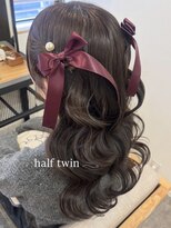メイ 池袋(mei)&nbsp;ハーフツイン/ヘアセット/ヘアアレンジ