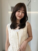 ノイ 銀座(noi) 顔周りレイヤーカットべージュカラーくびれレイヤーカット