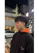 ヴァンシィー(VANCY)&nbsp;波巻きスパイラル×メンズマッシュ【仙台】