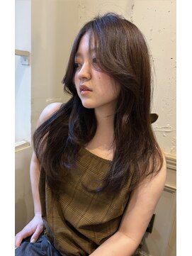 ヘアーアンドファッションシオミエイチ (hair＆fashion shiomi H) ワンカールで可愛いレイヤースタイル