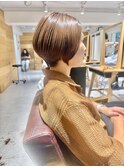 【Article二子玉川】30代40代50代大人骨格補正ショートボブ