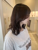 サラ ビューティー サイト 古賀店(SARA Beauty Sight)&nbsp;レイヤーカット/顔周りレイヤー/外ハネ/20代30代40代