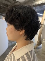 ナヌークカフラ(nanuk kafla)&nbsp;ニュアンスパーマ/ショートパーマ/お顔周り/無造作パーマ
