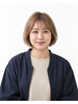 ヘアーアンドメイク ソファー 泉中央店(hair&make Sofa) ミルクティーベージュのフレンチボブ