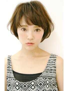 ニーナ せんげん台(nina) 黒髪アッシュでひし形ヘルシーボブ【ninaせんげん台】