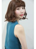 ランダムミックス伸ばしかけボブ
