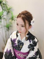 チトセ美容室(chitose)&nbsp;浴衣アップ