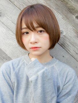 ルティア 池袋(Lutia) 王道ワンカールミディアムボブ